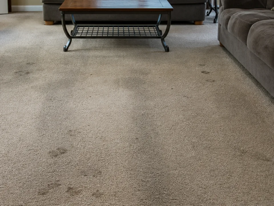 After: Residential Carpet Restoration
