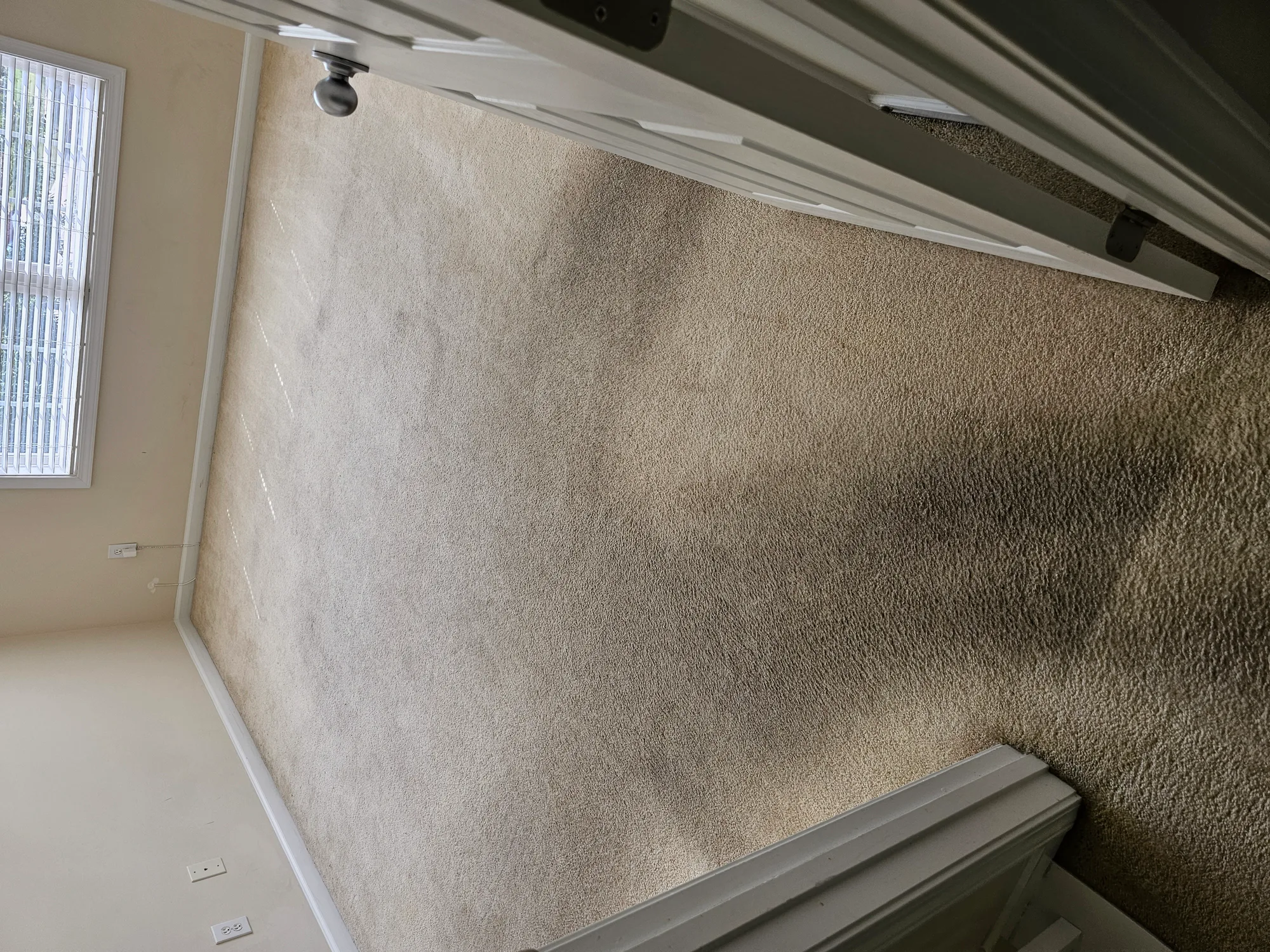 Before: Bedroom Carpet Cleaning