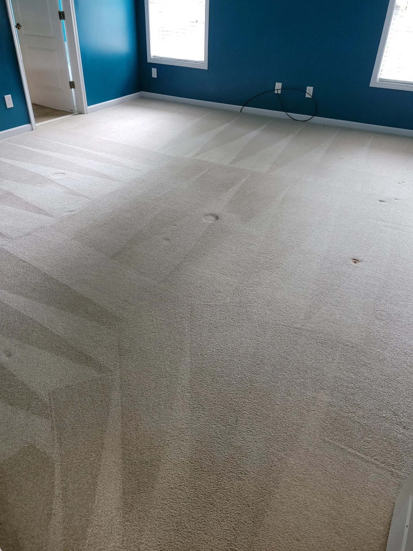 Residential carpet cleaning